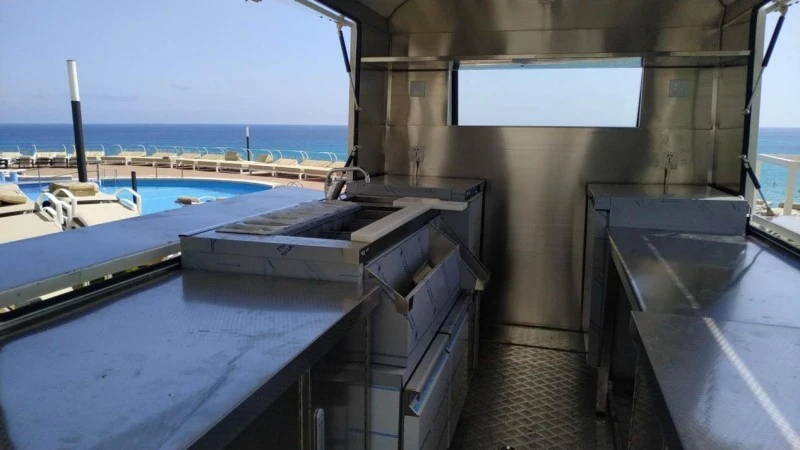 Antique Style Commercial Catering Van